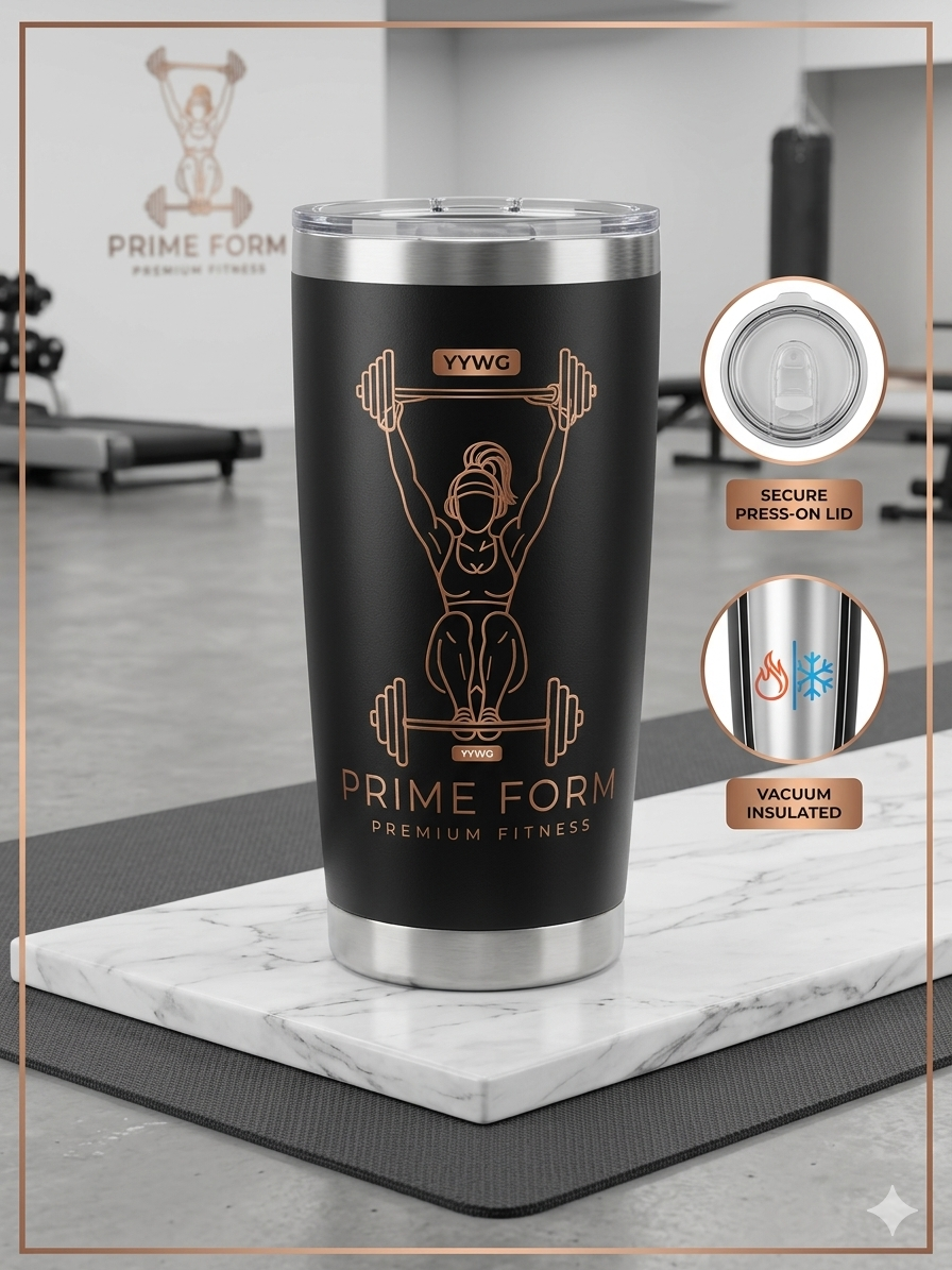 Vaso de 20oz ideal para tu entrenamiento.